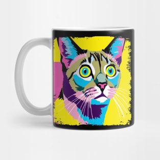 Singapura Cat Pop Art - Cat Lover Gift Mug